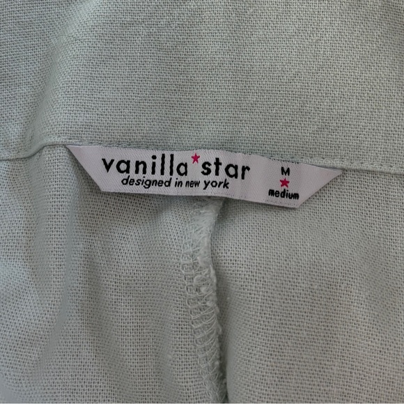 Vanilla Star Short Overalls Romper Size Medium - Picture 8 of 12